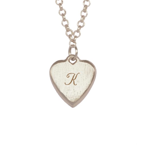 Cadena Corazón Memorias - Maxi Silver